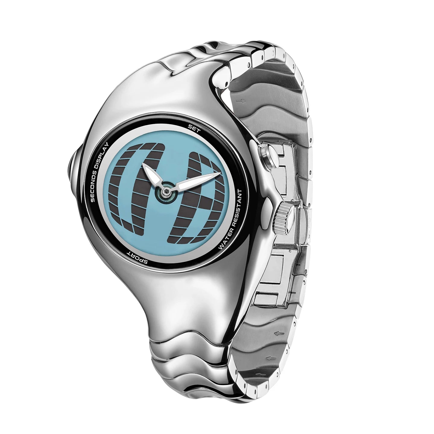 Twisted Prism Dial Watch