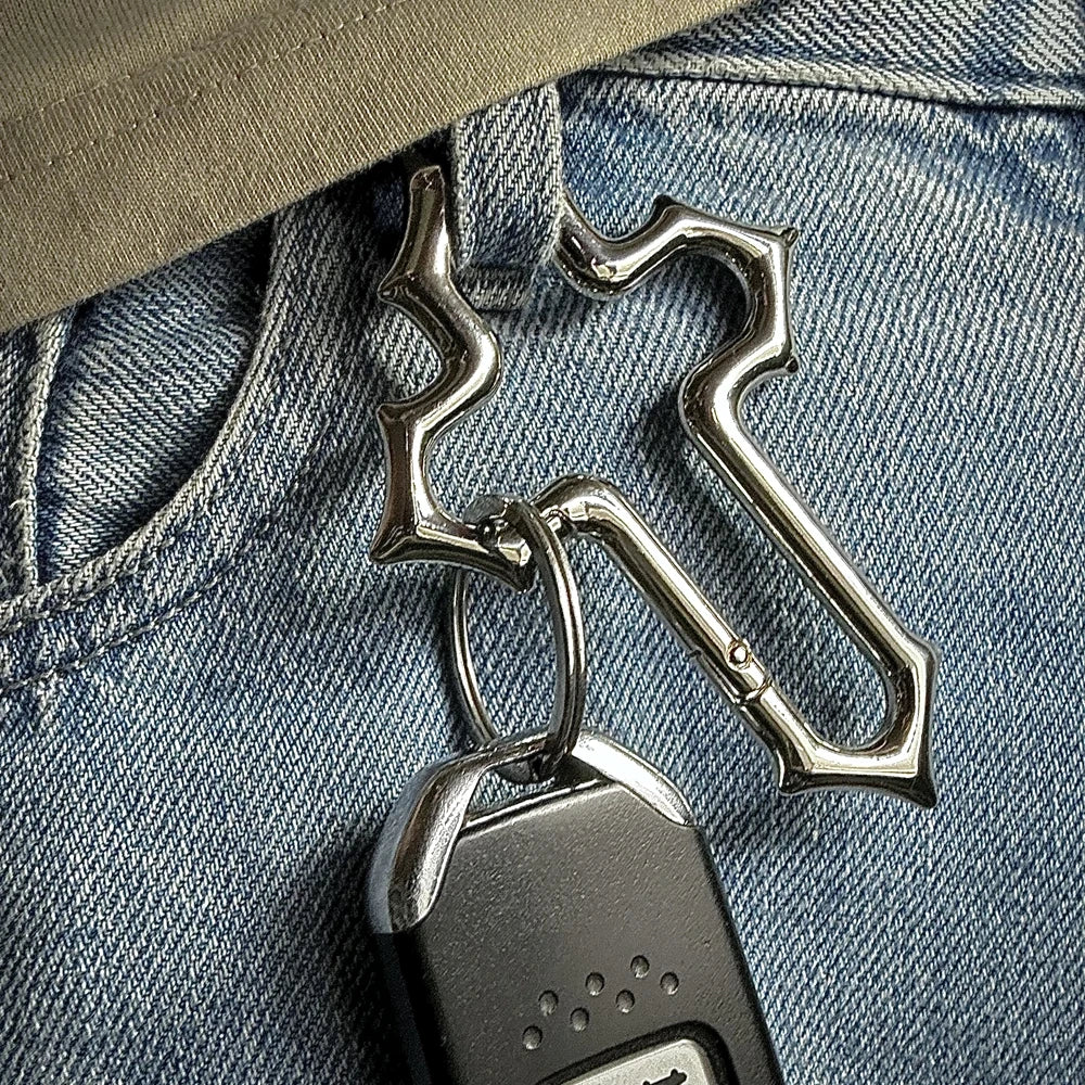 Chrome Saint Carabiner