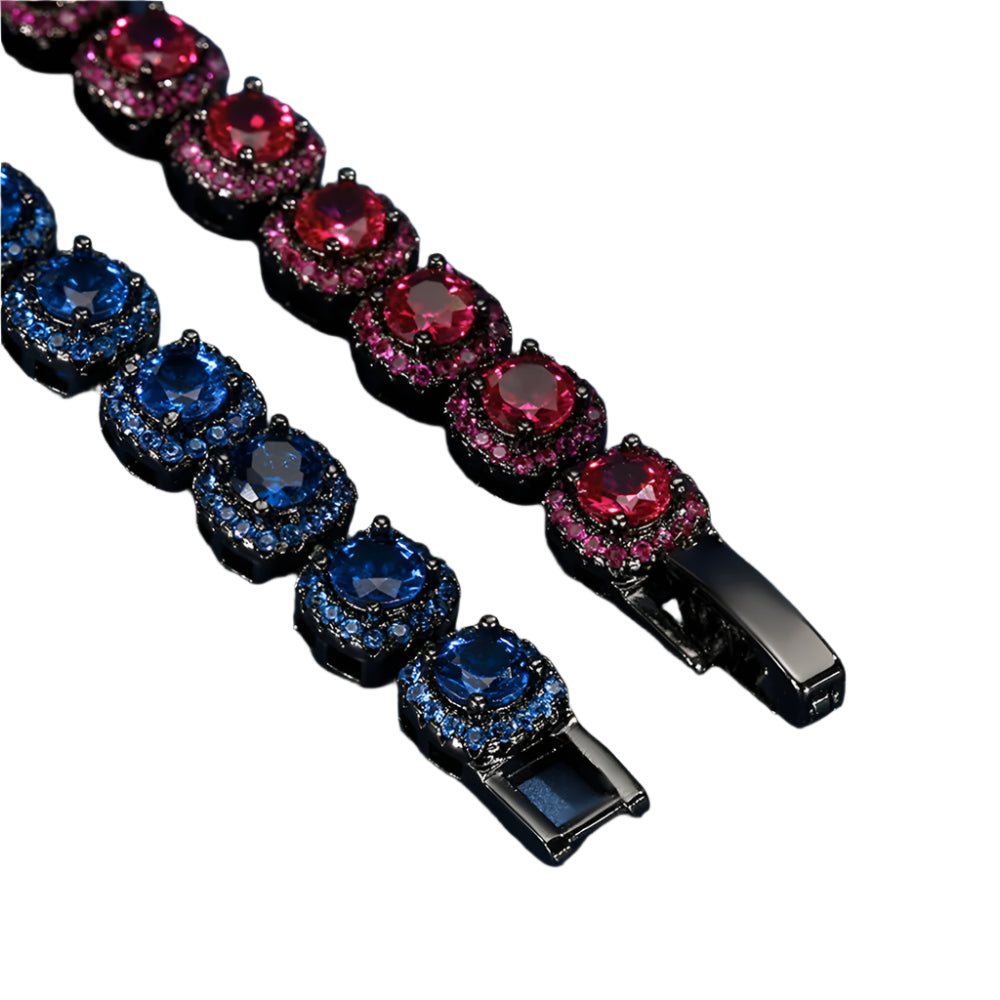 Retro Ruby Star Bracelets