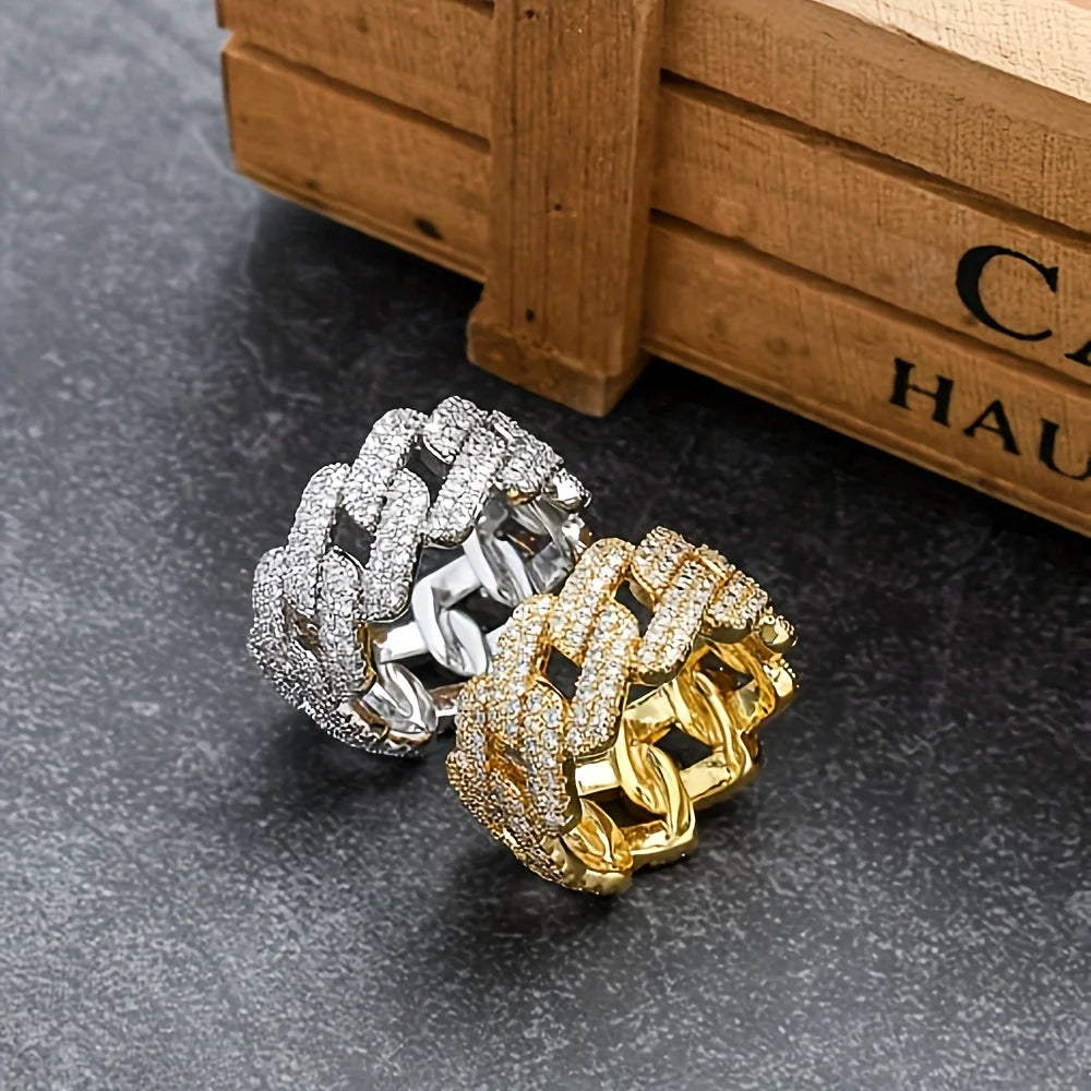 Cuban Street Link Ring