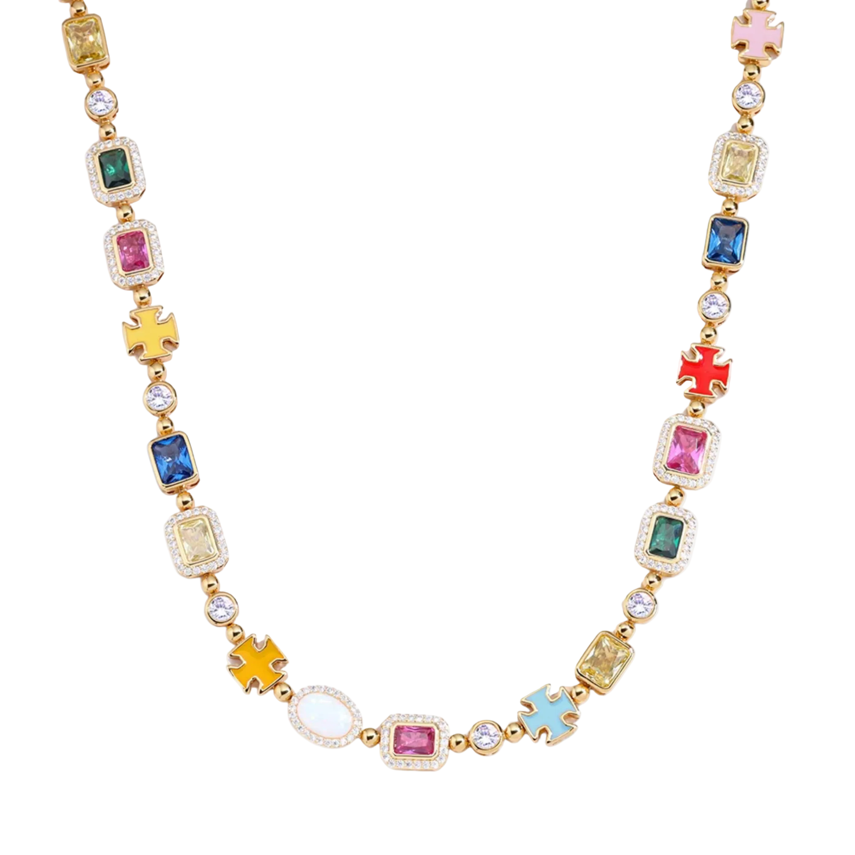 ZyraGem MultiStone Necklace