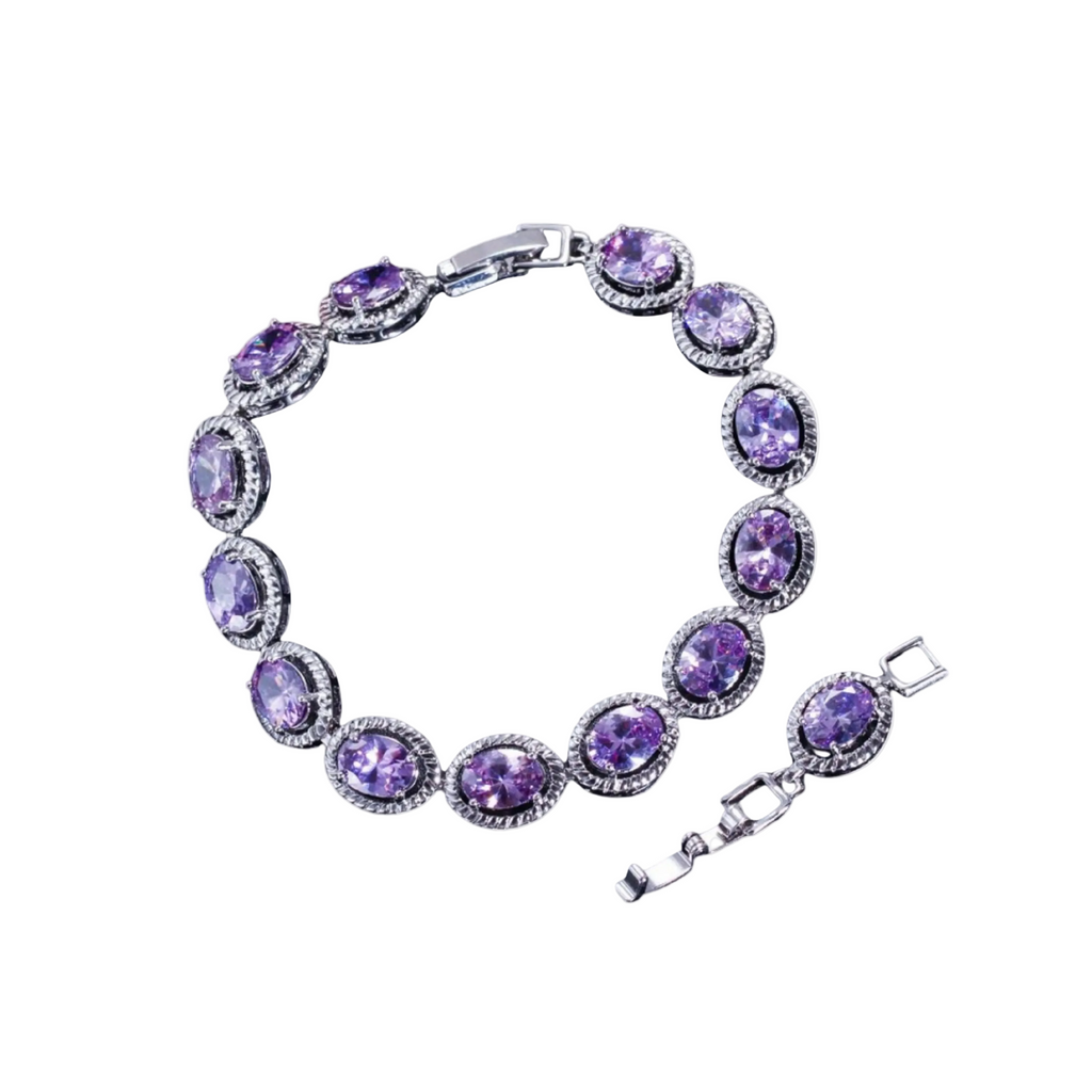 Halo Blossom Drop Bracelet