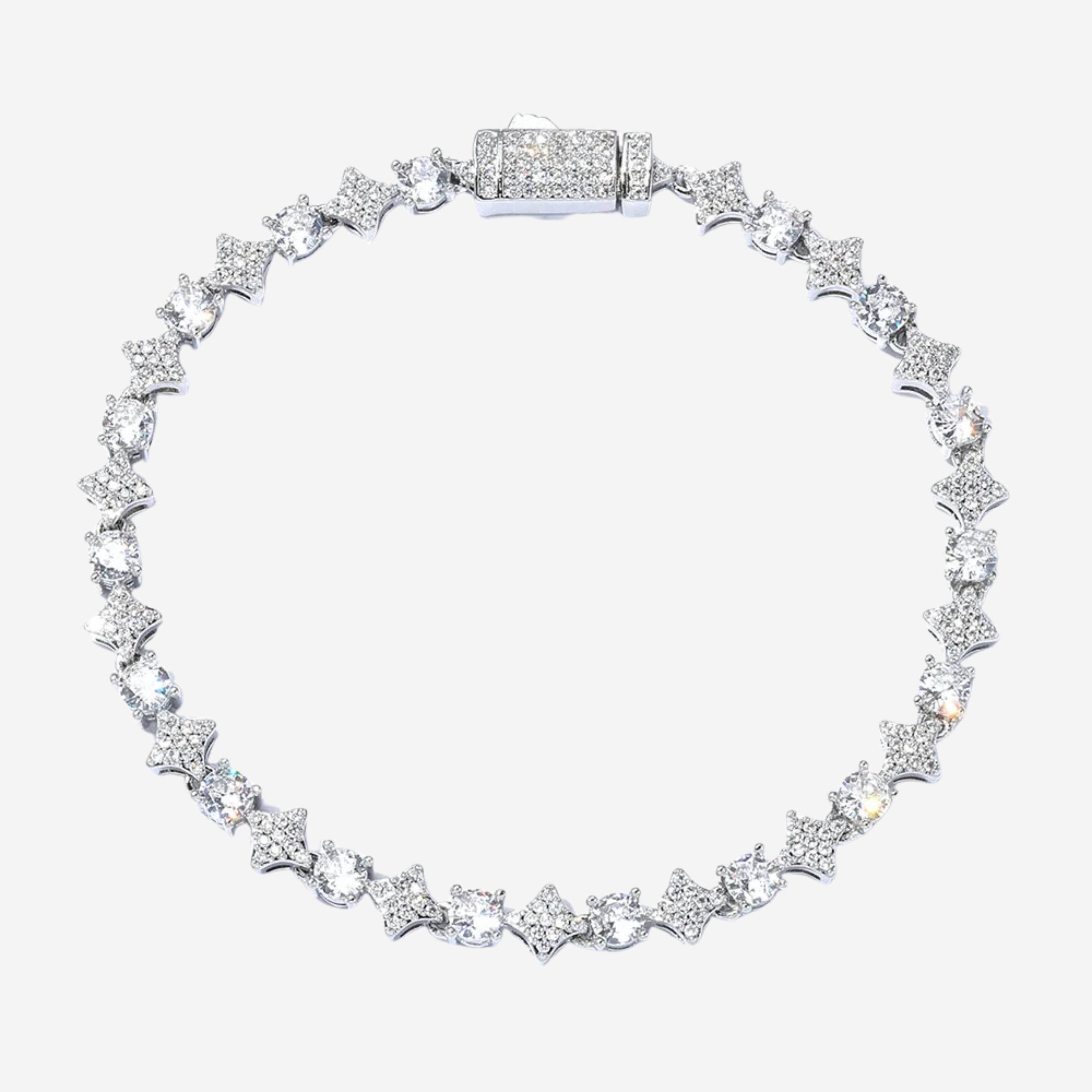 Sun Star Tennis Bracelet
