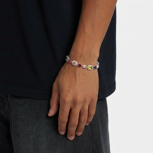 Crimson Circuit Bracelet