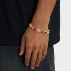 Crimson Circuit Bracelet